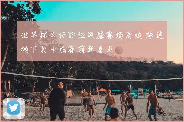 世界杯公仔验证风靡赛场周边 球迷线下打卡成赛前新看点